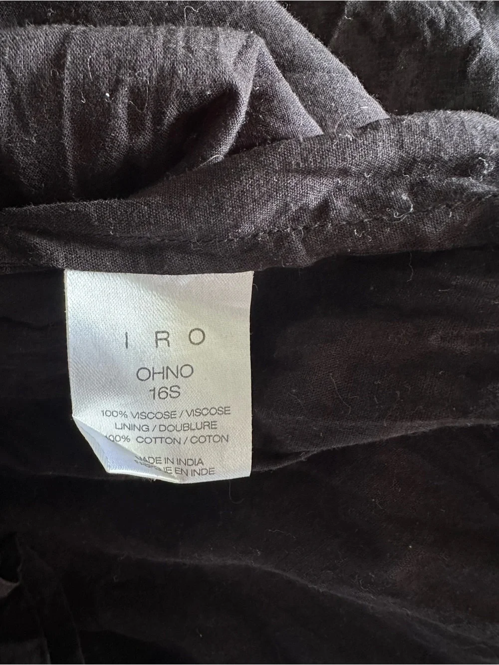 IRO Pink and Black Snake-Print Mini Viscose Dress sz 36